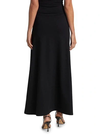 Shop Susana Monaco High Waisted Wrap Skirt In Black