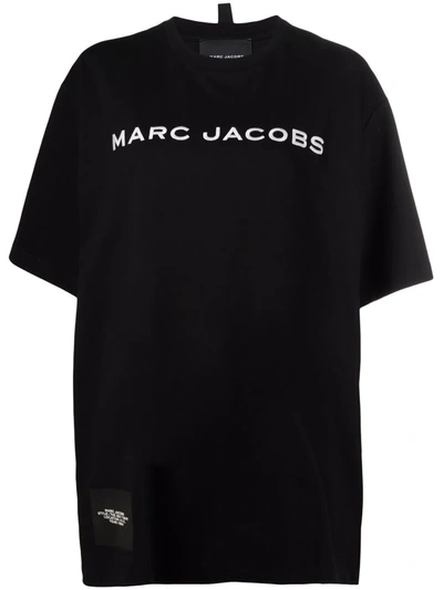Shop Marc Jacobs The Big Cotton T-shirt In Black