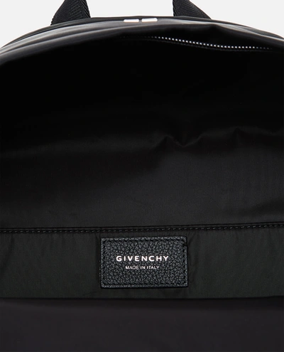 Shop Givenchy Essential  U Nylon Backpack In Black