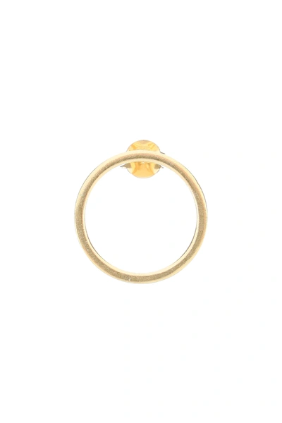 Shop Maison Margiela Icons Mono-earring In Gold