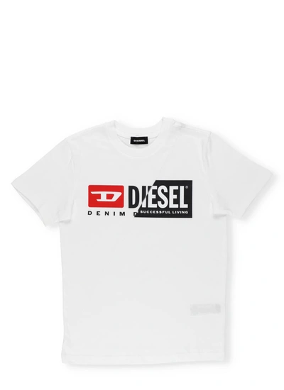 Shop Diesel Logo T-shirt