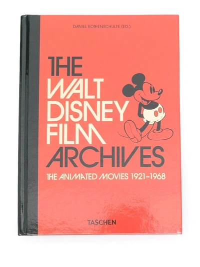Shop Taschen The Walt Disney Film Archives Book In Red