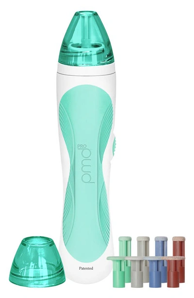 Shop Pmd Personal Microderm Pro Device In Teal