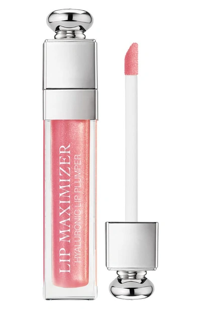 Shop Dior Addict Lip Maximizer Plumping Lip Gloss In 010 Pink/ Holographic