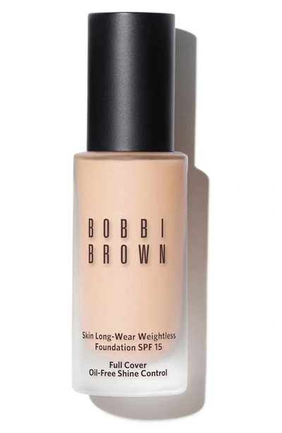 Shop Bobbi Brown Skin Long-wear Weightless Liquid Foundation Broad-spectrum Spf 15, 1 oz In N-010 Neutral Porcelain