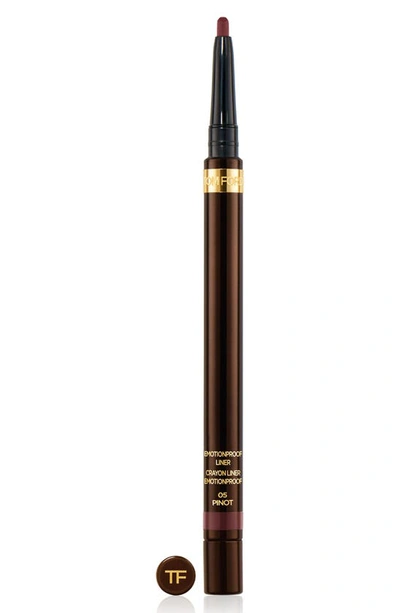 Shop Tom Ford Emotionproof Eyeliner In Pinot