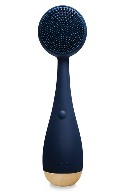Shop Pmd Clean Facial Cleansing Device In Navy Blue