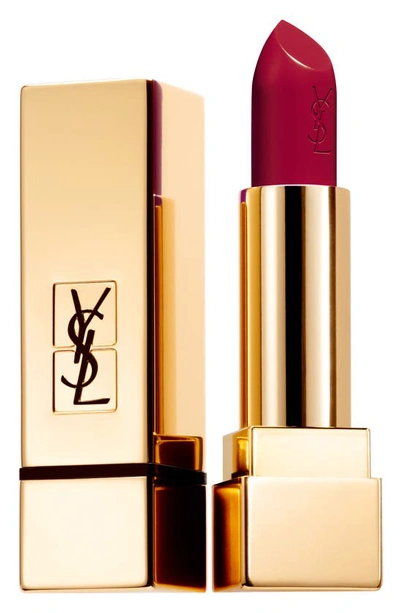 Shop Saint Laurent Rouge Pur Couture Satin Lipstick In 93 Rouge Audacieux