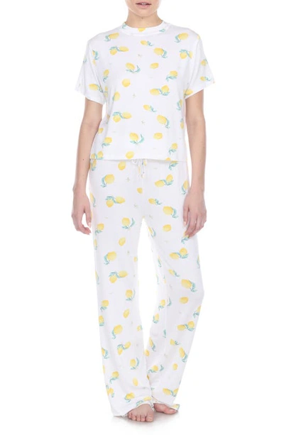Shop Honeydew Intimates Honeydew Inimtates All American Pajamas In Lemons
