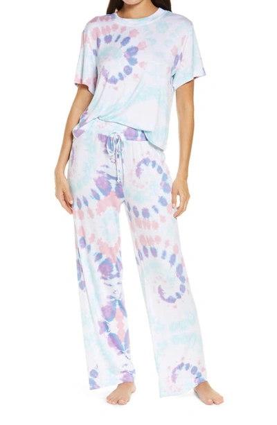 Shop Honeydew Intimates Honeydew Inimtates All American Pajamas In Tie Dye
