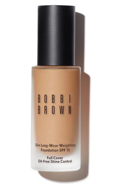Shop Bobbi Brown Skin Long-wear Weightless Liquid Foundation Broad-spectrum Spf 15, 0.44 oz In W-036 Warm Sand