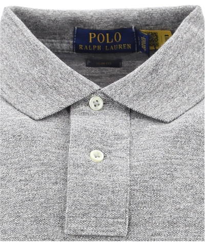 Shop Polo Ralph Lauren "pony" Polo Shirt In Grey