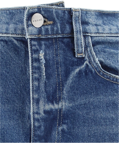 Shop Frame "le Jane" Jeans In Blue
