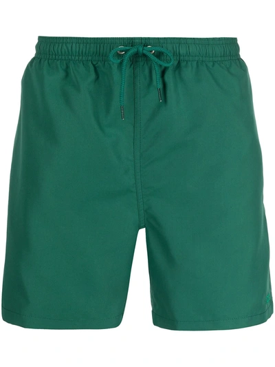 Shop Norse Projects Hauge Swim Shorts In Green