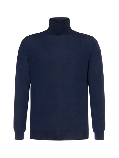 Shop Drumohr Sweater In Blu