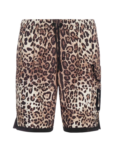 Shop Dolce & Gabbana Shorts In Leo New