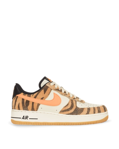 Shop Nike Air Force 1 '07 Premium Sneakers In Coconut Milk/at Orange