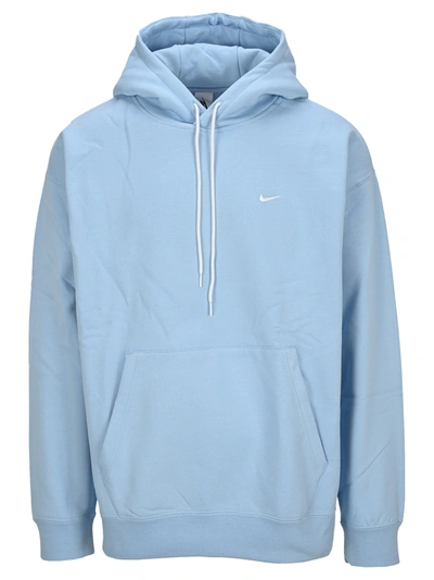 Shop Nike Ltd Logo Hoodie In Blue