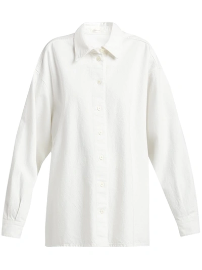 Shop The Row Luka Shirt Optic White