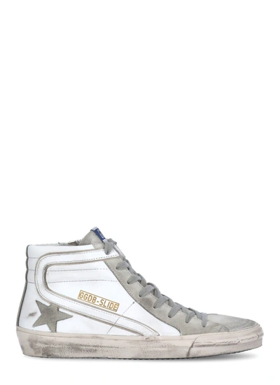 Shop Golden Goose Deluxe Brand Slide High In White