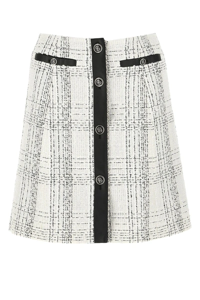 Shop Ferragamo Salvatore  Gancio Mini Skirt In Multi