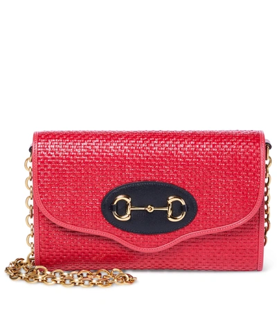 Shop Gucci Horsebit 1955 Small Shoulder Bag In Pink