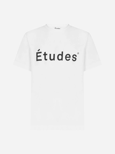Shop Etudes Studio Wonder Logo Cotton T-shirt