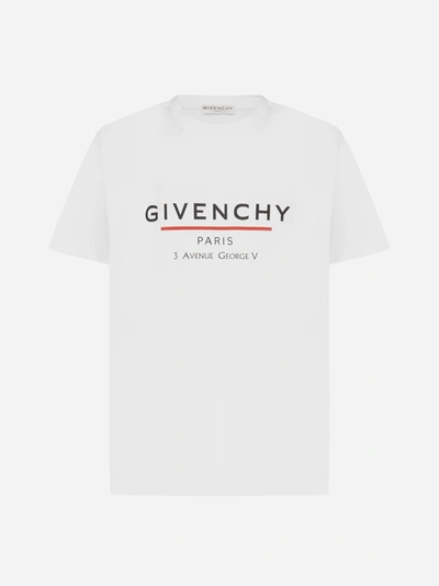 Shop Givenchy Logo Cotton Oversized T-shirt