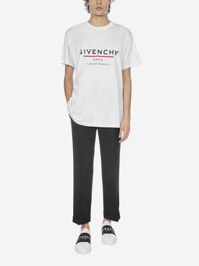 Shop Givenchy Logo Cotton Oversized T-shirt