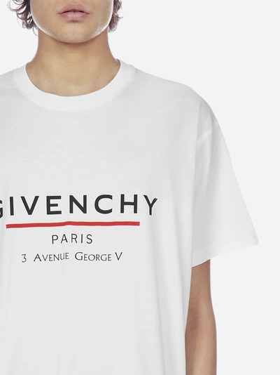 Shop Givenchy Logo Cotton Oversized T-shirt