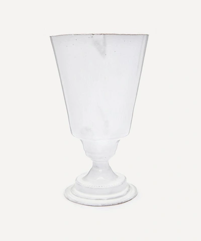 Shop Astier De Villatte Small Simple Vase In White