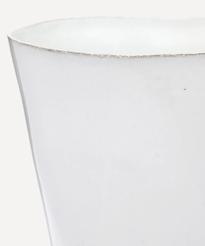 Shop Astier De Villatte Small Simple Vase In White