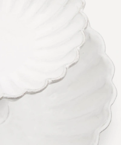 Shop Astier De Villatte Peggy Tiered Bowl In White