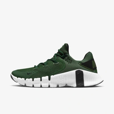 Shop Nike Free Metcon 4 Training Shoe In Gorge Green,black,white,gorge Green
