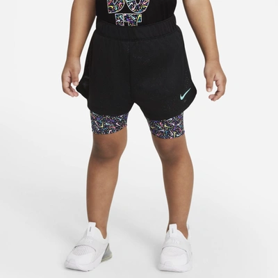 Shop Nike Toddler Bike Shorts In Black
