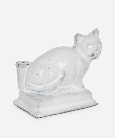 Astier De Villatte Minou Incense Holder In White
