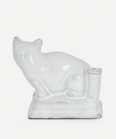 Astier De Villatte Minou Incense Holder In White