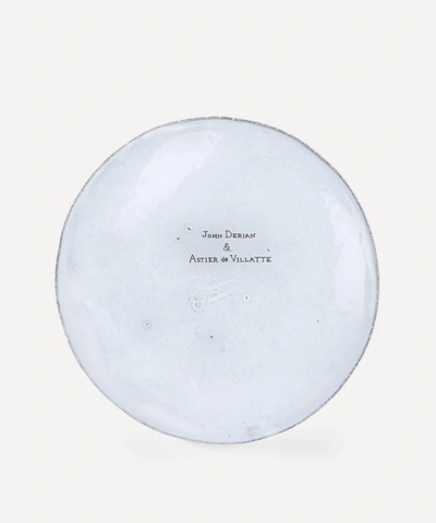Astier De Villatte Pansy Saucer In White