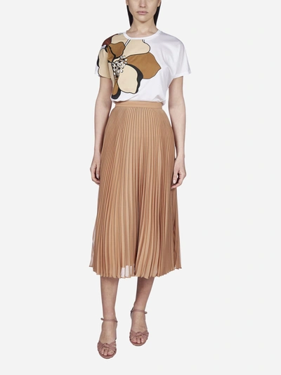 Shop Max Mara Ande Pleated Midi Skirt