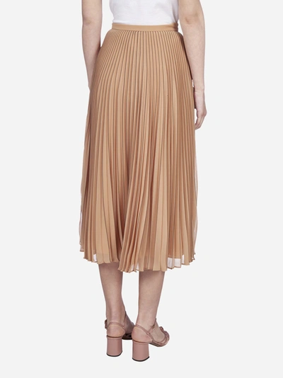 Shop Max Mara Ande Pleated Midi Skirt