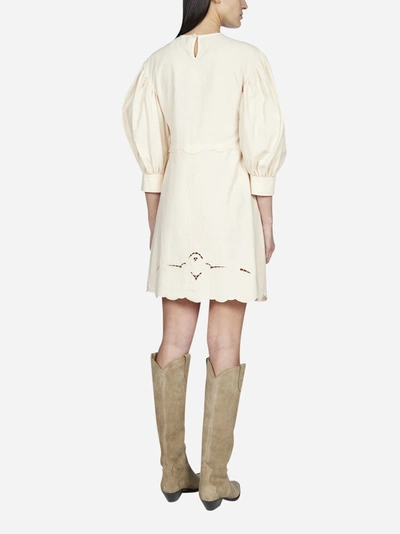 Shop See By Chloé Broderie Anglaise Cotton Mini Dress