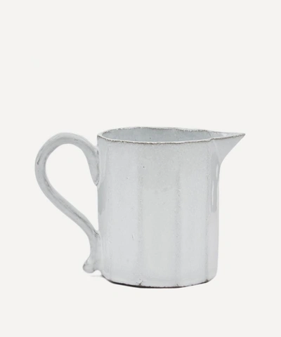 Astier De Villatte Small Octave Pitcher In White