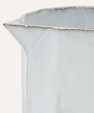 Astier De Villatte Small Octave Pitcher In White