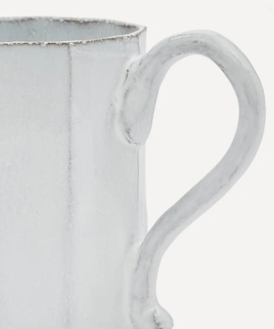 Astier De Villatte Small Octave Pitcher In White