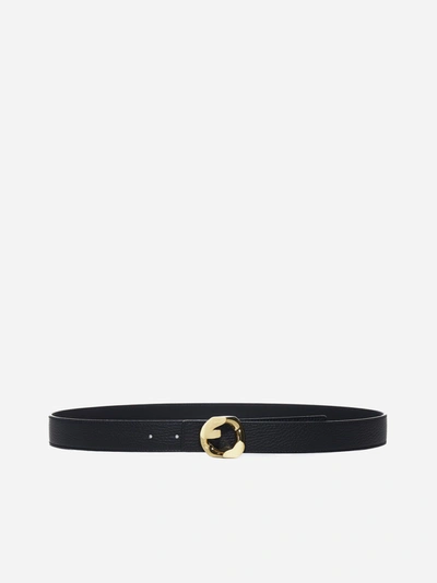 Shop Givenchy G Chain Leather Belt
