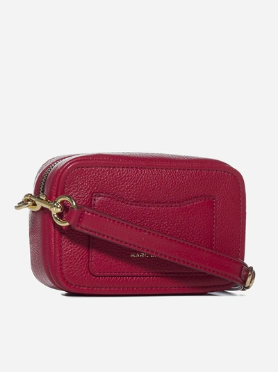 Shop Marc Jacobs The Softshot 17 Leather Shoulder Bag