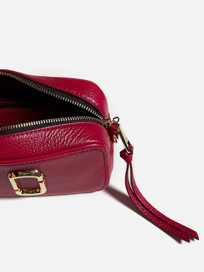 Shop Marc Jacobs The Softshot 17 Leather Shoulder Bag