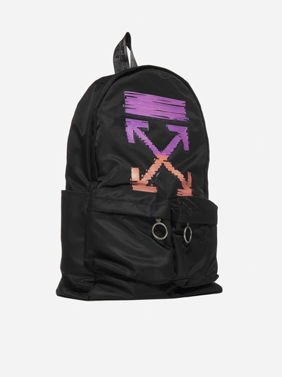 Shop Off-white Marker Arrows Nylon Backpack