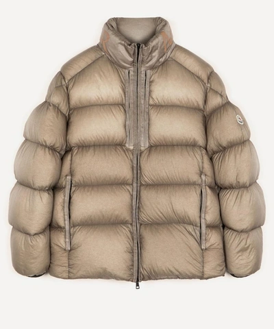 Shop Moncler Cevenne Garment-dyed Quilted Shell Down Jacket In Grey