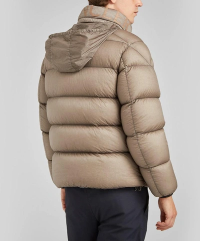 Shop Moncler Cevenne Garment-dyed Quilted Shell Down Jacket In Grey